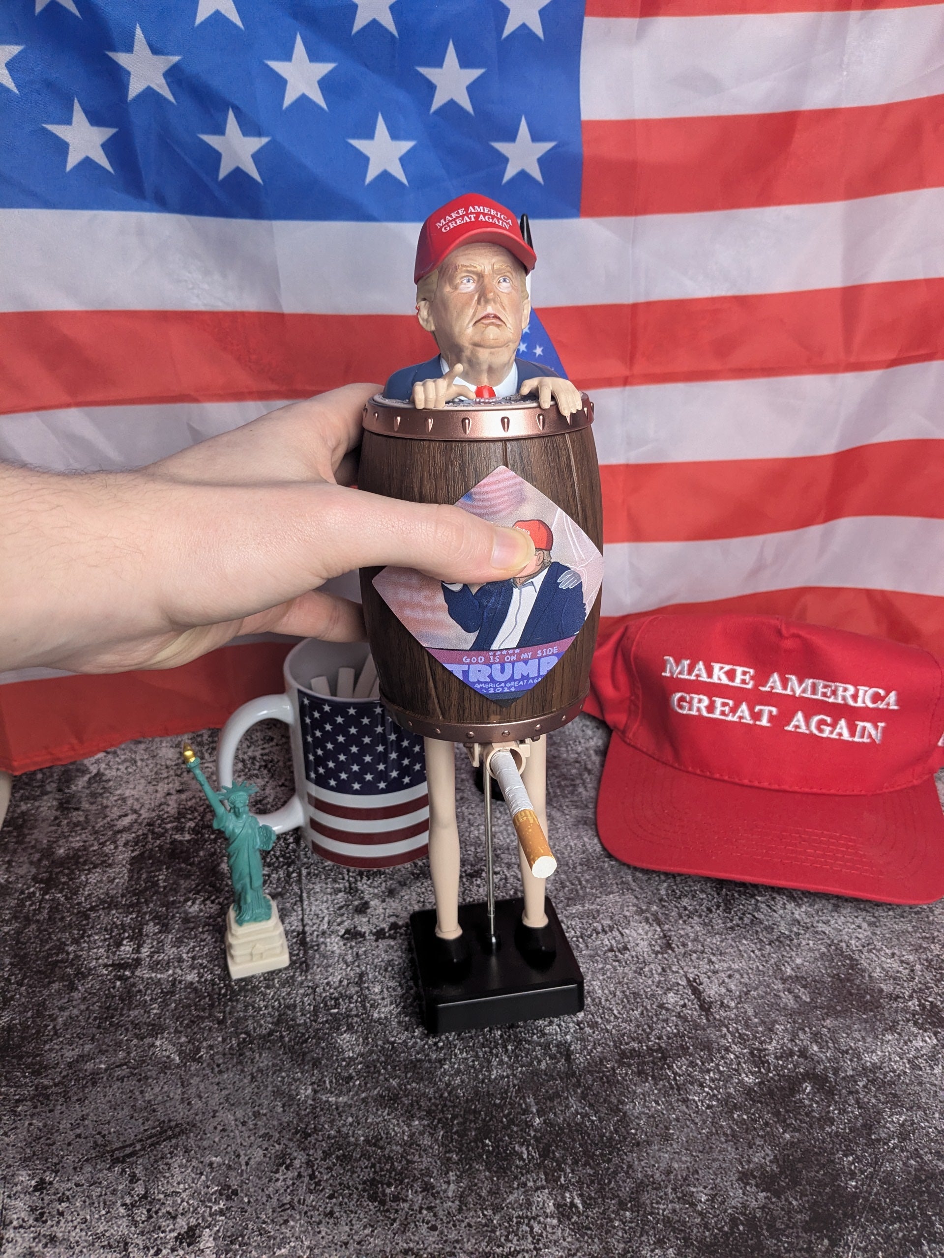 Claus Cig™ Cigarette Dispenser