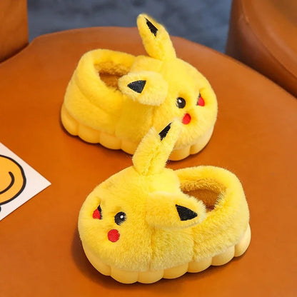 Pikachu Cozy Warm Plush Slippers