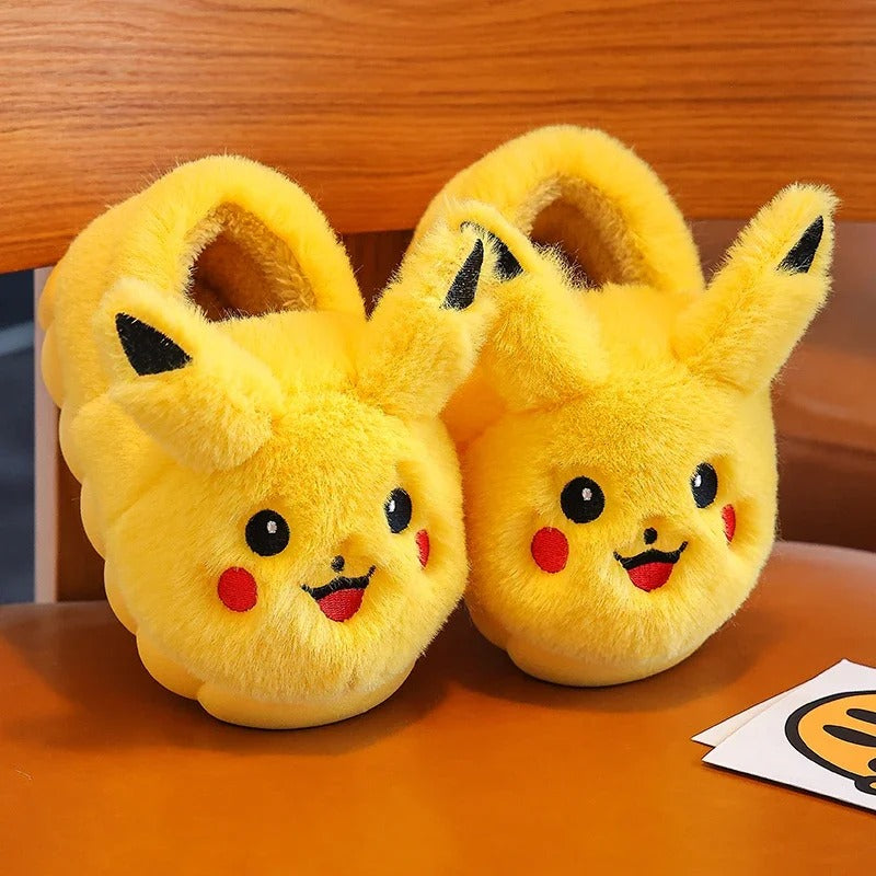 Pikachu Cozy Warm Plush Slippers